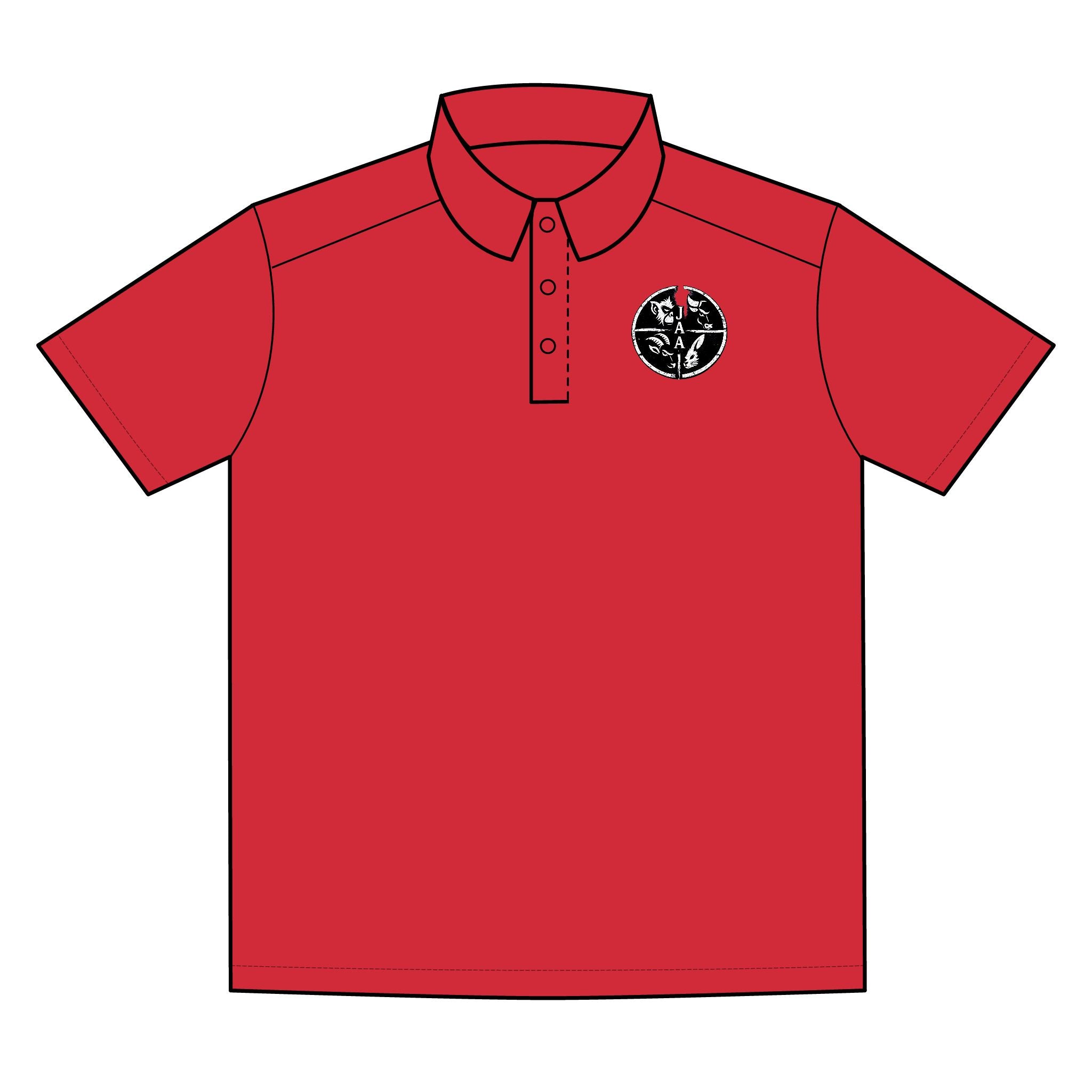 Men's JAA Logo Polo Shirt